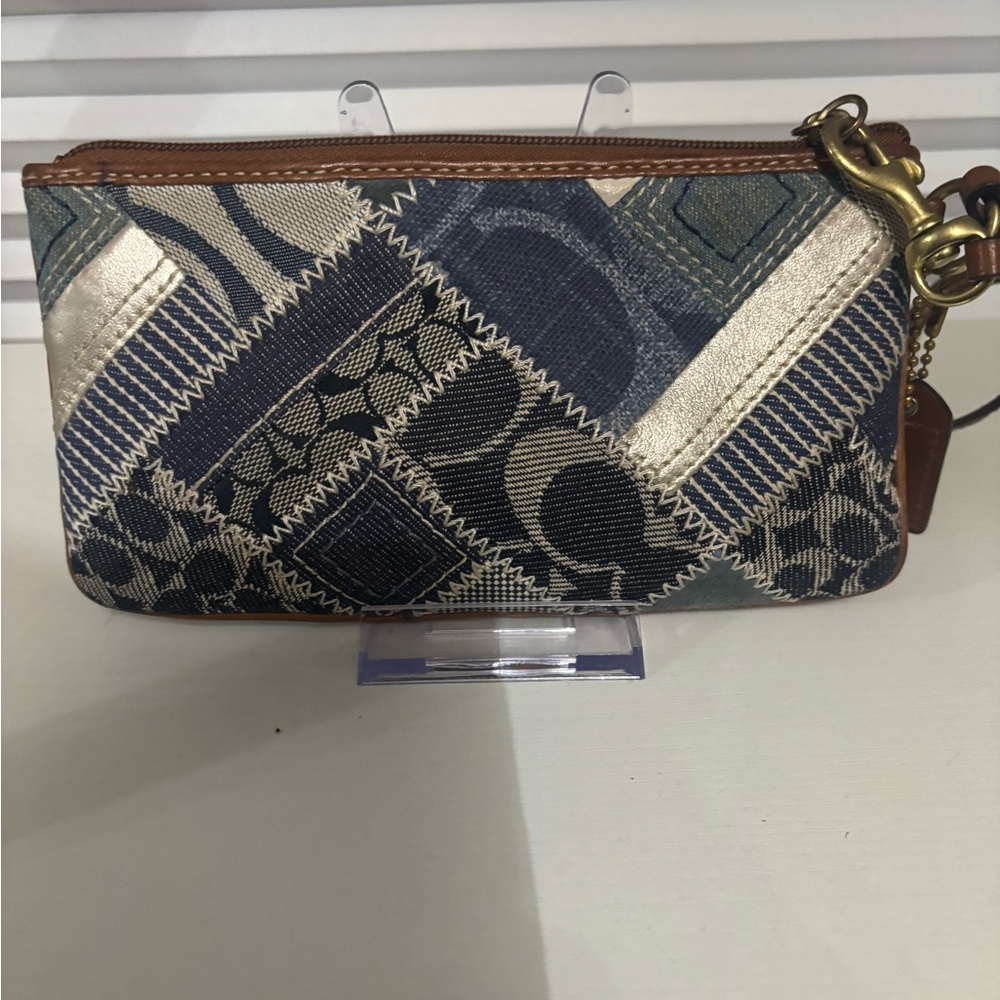 Coach Patchwork Wristlet Clutch - image 2
